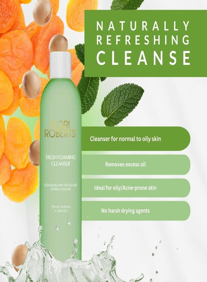 فلوري روبرتس غسول فلوري روبرتس الرغوي المنعش، غسول لطيف ومنقي للوجه للنساء ذوات البشرة السمراء أو الداكنة، جل منظف للبشرة العادية إلى الدهنية، مغذي ومرطب - Image 3